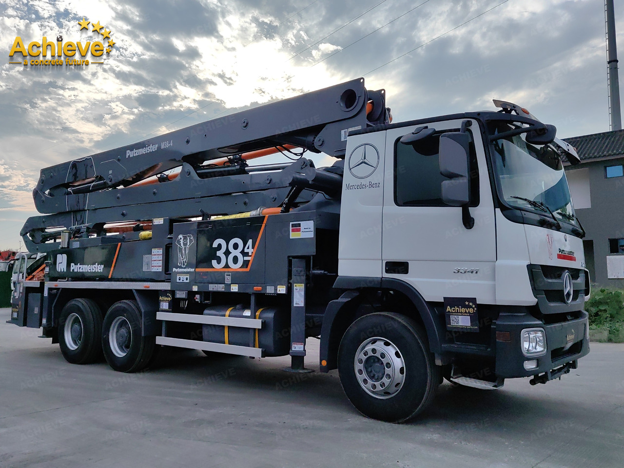 Autopompă de beton PUTZMEISTER PUTZMEISTER M38-4Z 2013 HOT SALE Mercedes-Benz【ACHIEVE】TOP CONDITION!!!: Foto 18 Autopompă de beton PUTZMEISTER PUTZMEISTER M38-4Z 2013 HOT SALE Mercedes-Benz【ACHIEVE】TOP CONDITION!!!: Foto 18