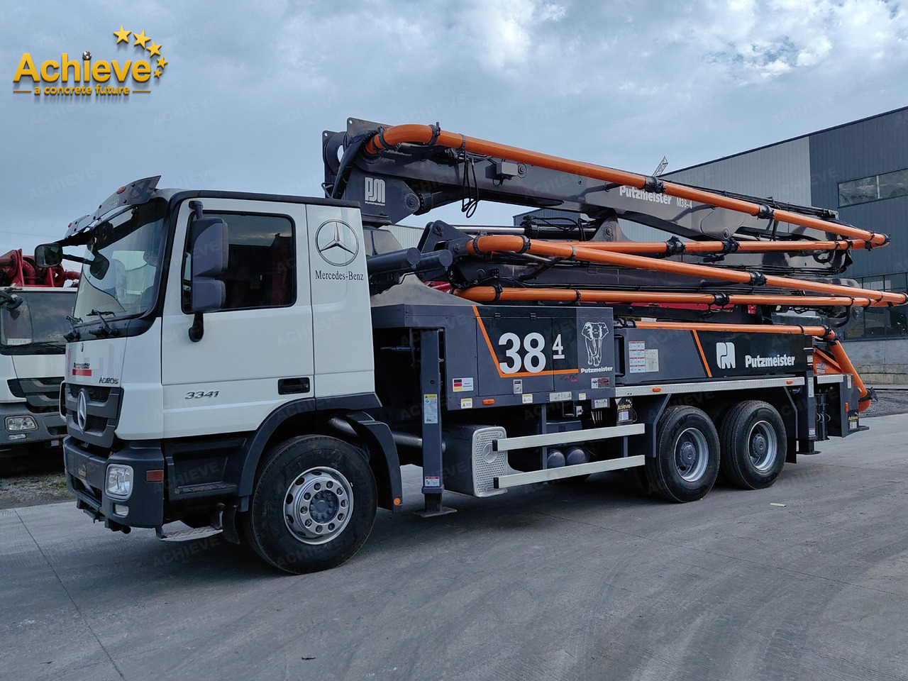 Autopompă de beton PUTZMEISTER PUTZMEISTER M38-4Z 2013 HOT SALE Mercedes-Benz【ACHIEVE】TOP CONDITION!!!: Foto 21 Autopompă de beton PUTZMEISTER PUTZMEISTER M38-4Z 2013 HOT SALE Mercedes-Benz【ACHIEVE】TOP CONDITION!!!: Foto 21