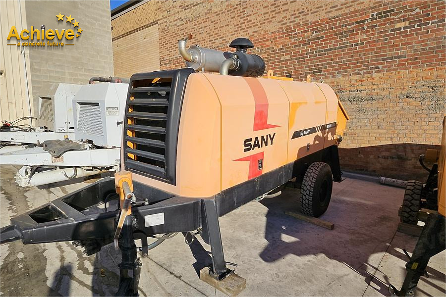 SANY SANY 【ACHIEVE】TOP CONDITION!!! demo new low hours Sany Concrete Trailer Pump 2017 HBT5008C-5S - Pompă de beton staționară: Foto 2 SANY SANY 【ACHIEVE】TOP CONDITION!!! demo new low hours Sany Concrete Trailer Pump 2017 HBT5008C-5S - Pompă de beton staționară: Foto 2