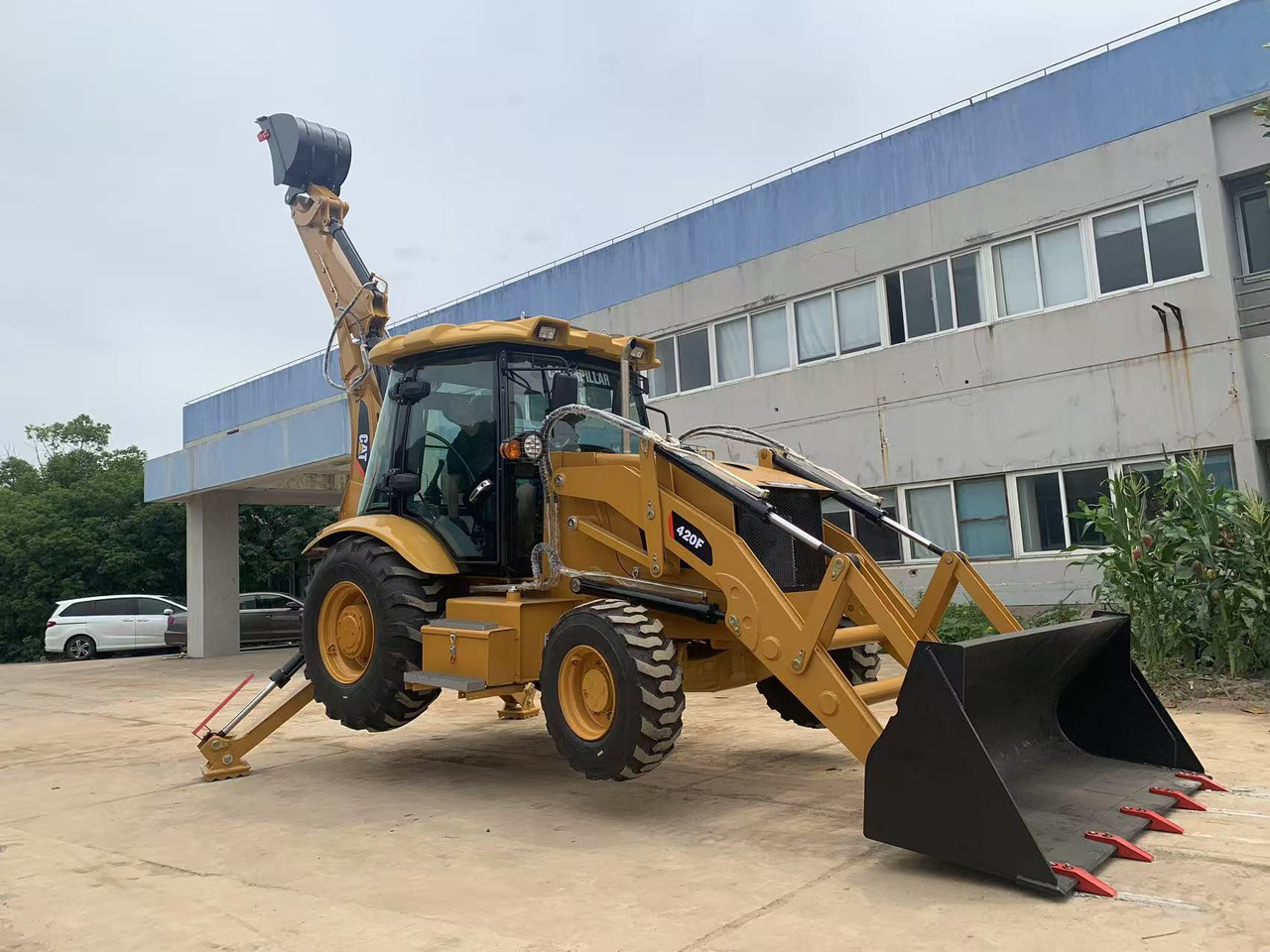 Caterpillar 4x4 Backhoe Loader CAT 420, 428 - Buldoexcavator: Foto 4 Caterpillar 4x4 Backhoe Loader CAT 420, 428 - Buldoexcavator: Foto 4
