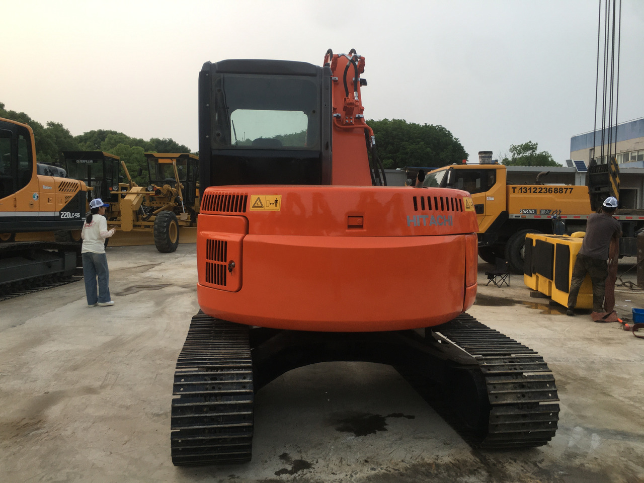 Hitachi Used Excavator Hitachi ZX75 Small Excavator for Sale - Excavator pe şenile: Foto 5 Hitachi Used Excavator Hitachi ZX75 Small Excavator for Sale - Excavator pe şenile: Foto 5