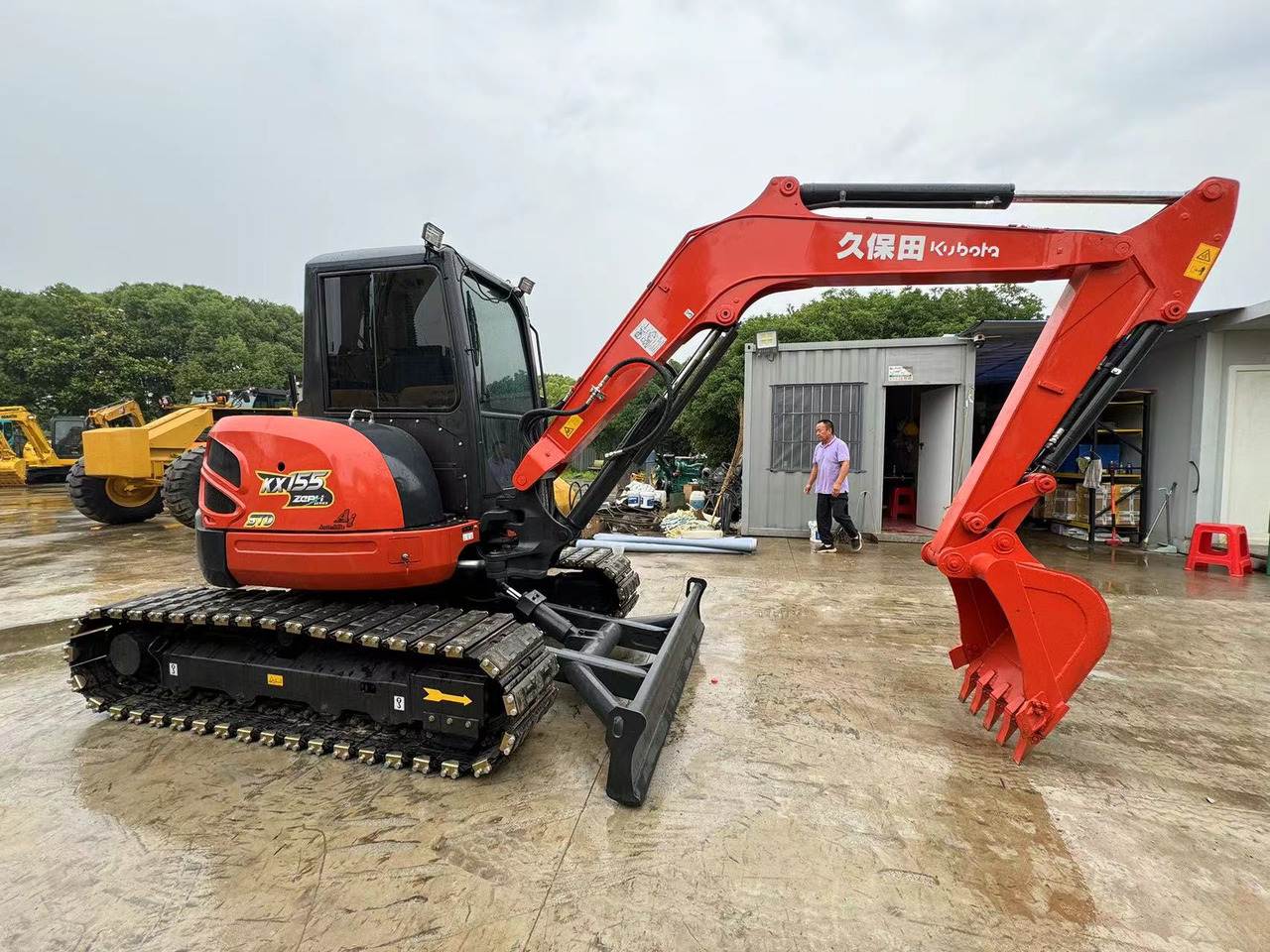Kubota Used Excavator Kubota KX155 Small Mini Excavator for Sale - Excavator pe şenile: Foto 2 Kubota Used Excavator Kubota KX155 Small Mini Excavator for Sale - Excavator pe şenile: Foto 2