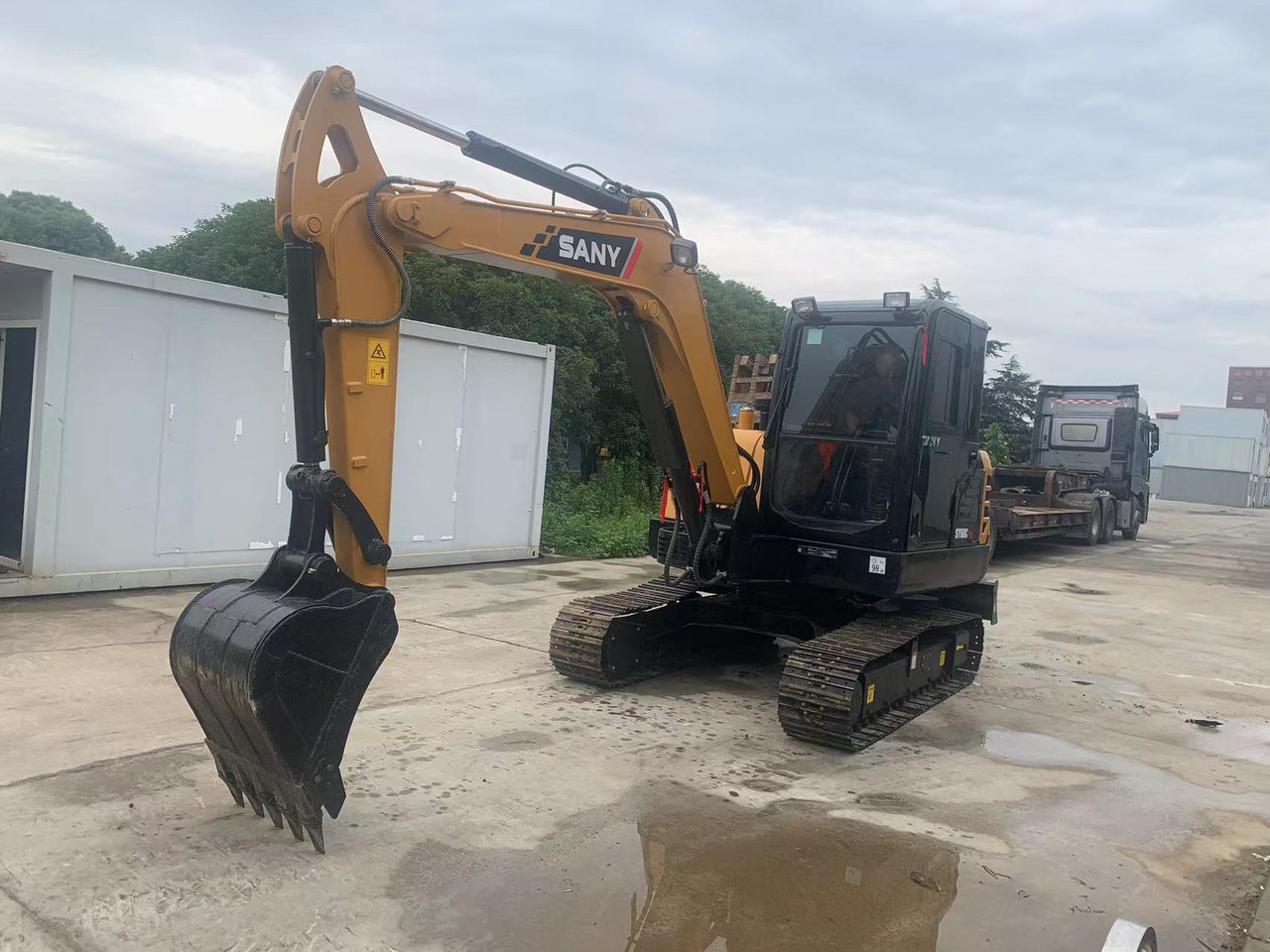 SANY Used Crawler Excavator SANY SY60C For Sale from CHINA - Excavator pe şenile: Foto 4 SANY Used Crawler Excavator SANY SY60C For Sale from CHINA - Excavator pe şenile: Foto 4