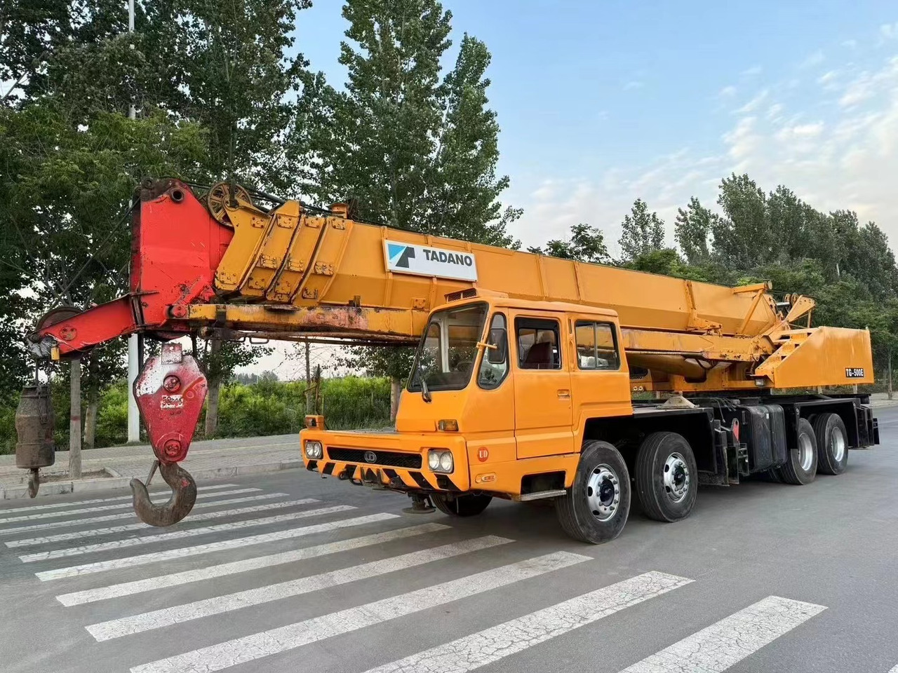 TADANO TG500E Good Condition 50 ton Truck Crane - Automacara: Foto 1 TADANO TG500E Good Condition 50 ton Truck Crane - Automacara: Foto 1
