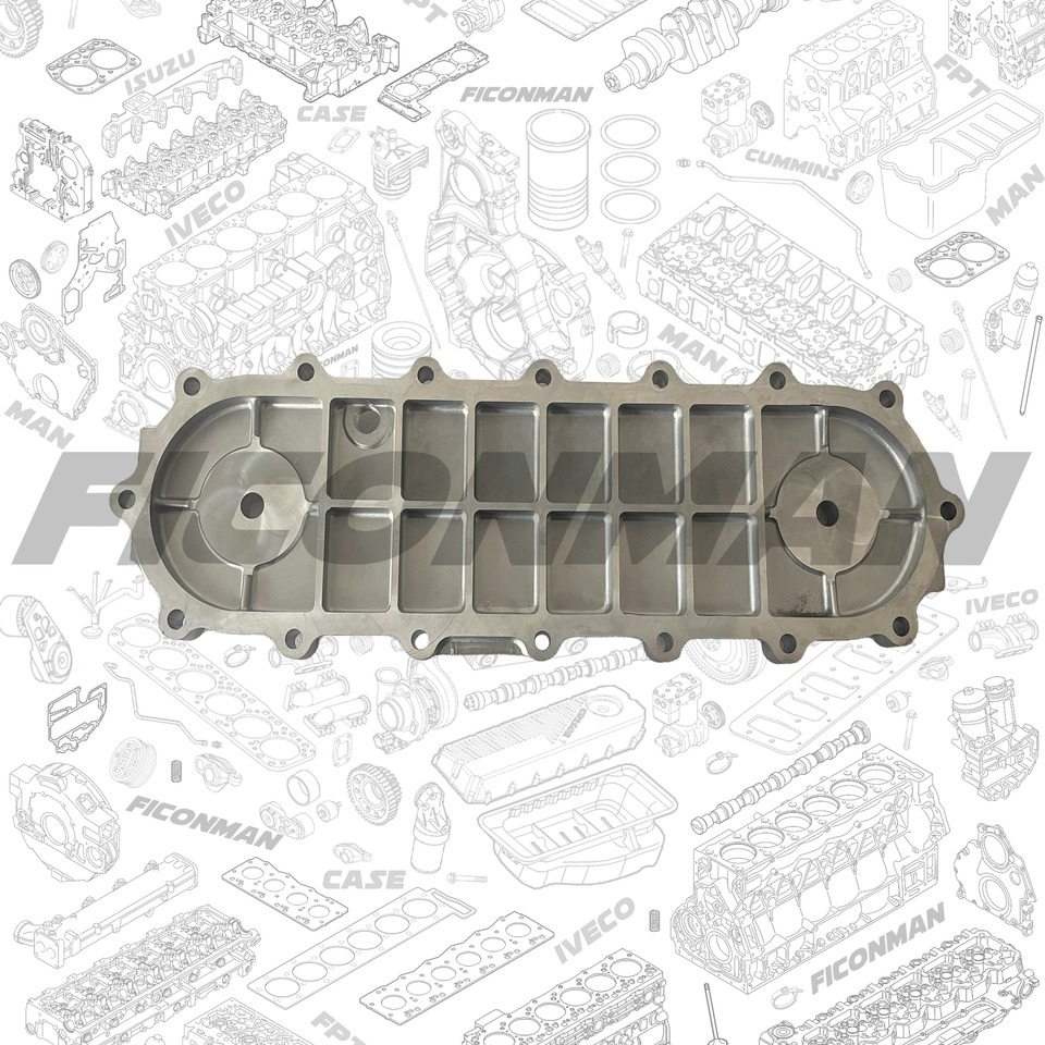 FPT IVECO CASE Cursor9 FPT IVECO CASE Cursor9 Euro 6 F2CFE612 A/B/D F2CFE614A*B041/F2CGE614F*V004 5802431166 EXCHANGER COVER - OIL HEAT EXCHANGER 504127468 - Răcitor ulei pentru Camion basculantă: Foto 2 FPT IVECO CASE Cursor9 FPT IVECO CASE Cursor9 Euro 6 F2CFE612 A/B/D F2CFE614A*B041/F2CGE614F*V004 5802431166 EXCHANGER COVER - OIL HEAT EXCHANGER 504127468 - Răcitor ulei pentru Camion basculantă: Foto 2