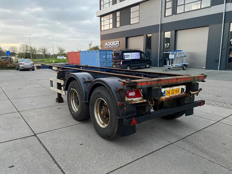 Krone SZF18 / 20 FT Container Chassis / SAF - Semiremorcă transport containere/ Swap body: Foto 3 Krone SZF18 / 20 FT Container Chassis / SAF - Semiremorcă transport containere/ Swap body: Foto 3