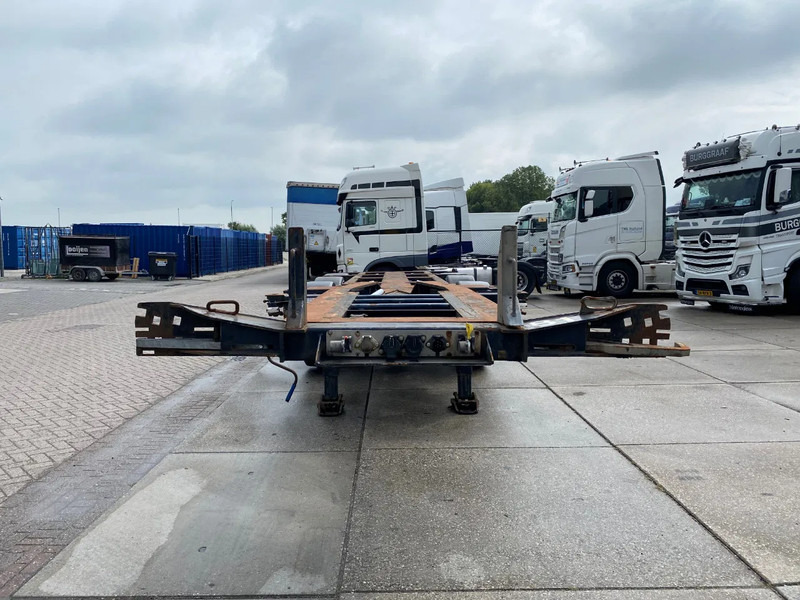 Pacton T3-010 / 3x Extendable / SAF + Drum / 1x lift - Semiremorcă transport containere/ Swap body: Foto 5 Pacton T3-010 / 3x Extendable / SAF + Drum / 1x lift - Semiremorcă transport containere/ Swap body: Foto 5