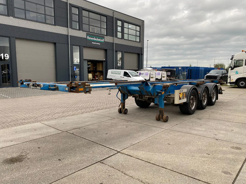 Van Hool 3B0079 / 2x Extendable / SAF + Disc - Semiremorcă transport containere/ Swap body: Foto 3 Van Hool 3B0079 / 2x Extendable / SAF + Disc - Semiremorcă transport containere/ Swap body: Foto 3