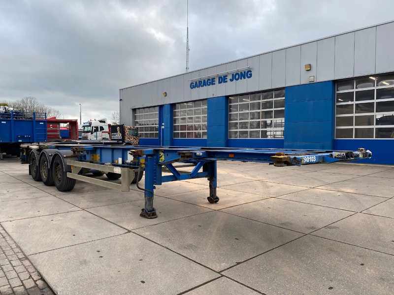 Van Hool 3B0079 / Container chassis / SAF + Disc - Semiremorcă transport containere/ Swap body: Foto 5 Van Hool 3B0079 / Container chassis / SAF + Disc - Semiremorcă transport containere/ Swap body: Foto 5