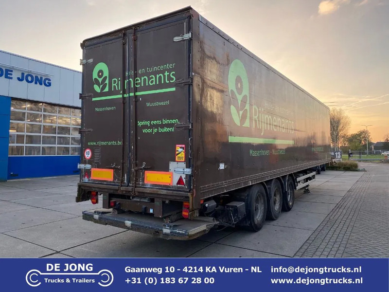 Van Hool Closed box / Laadklep / D-hollandia / Hard-Wood Floor / 1x Lift Axle - Semiremorcă furgon: Foto 1 Van Hool Closed box / Laadklep / D-hollandia / Hard-Wood Floor / 1x Lift Axle - Semiremorcă furgon: Foto 1