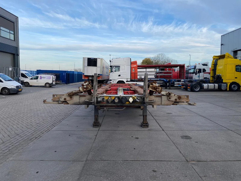 Van Hool Container Chassis / 2x Extendable / SAF + Disc - Semiremorcă transport containere/ Swap body: Foto 5 Van Hool Container Chassis / 2x Extendable / SAF + Disc - Semiremorcă transport containere/ Swap body: Foto 5