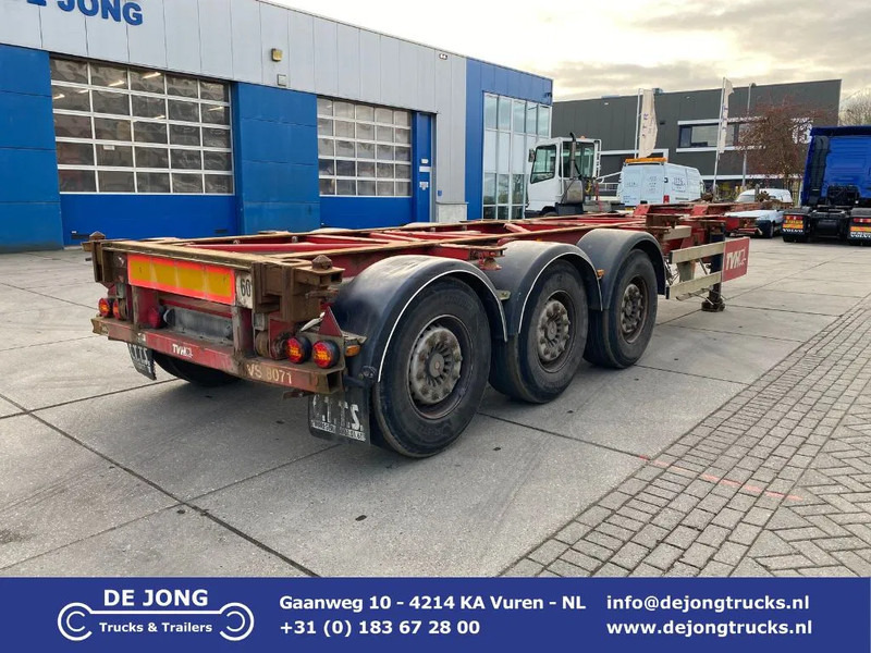 Van Hool Container Chassis / 2x Extendable / SAF + Disc - Semiremorcă transport containere/ Swap body: Foto 1 Van Hool Container Chassis / 2x Extendable / SAF + Disc - Semiremorcă transport containere/ Swap body: Foto 1
