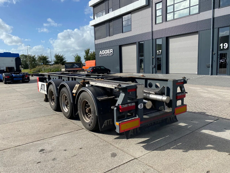 Van Hool Tank chassis / ADR / BPW + DISC / 20-30 FT - Semiremorcă transport containere/ Swap body: Foto 2 Van Hool Tank chassis / ADR / BPW + DISC / 20-30 FT - Semiremorcă transport containere/ Swap body: Foto 2