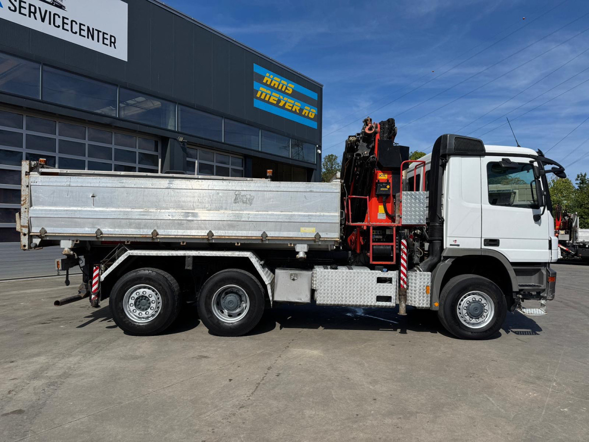 MERCEDES Actros 2641 6x4-4 PK29000-7 Kipper - Camion cu macara: Foto 5 MERCEDES Actros 2641 6x4-4 PK29000-7 Kipper - Camion cu macara: Foto 5