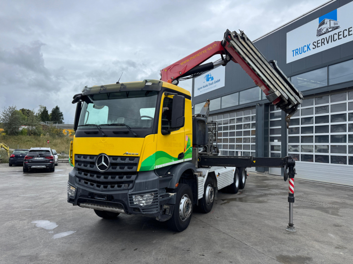MERCEDES Arocs 3248 8x4 Fassi 315-7 mit Hiab 21T - Camion cu macara: Foto 2 MERCEDES Arocs 3248 8x4 Fassi 315-7 mit Hiab 21T - Camion cu macara: Foto 2