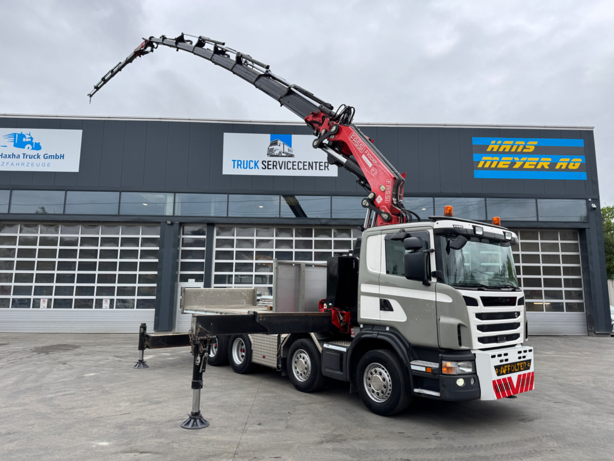 SCANIA G480 8x4 SZM/Pritsche Fassi 950 - Camion cu macara: Foto 3 SCANIA G480 8x4 SZM/Pritsche Fassi 950 - Camion cu macara: Foto 3