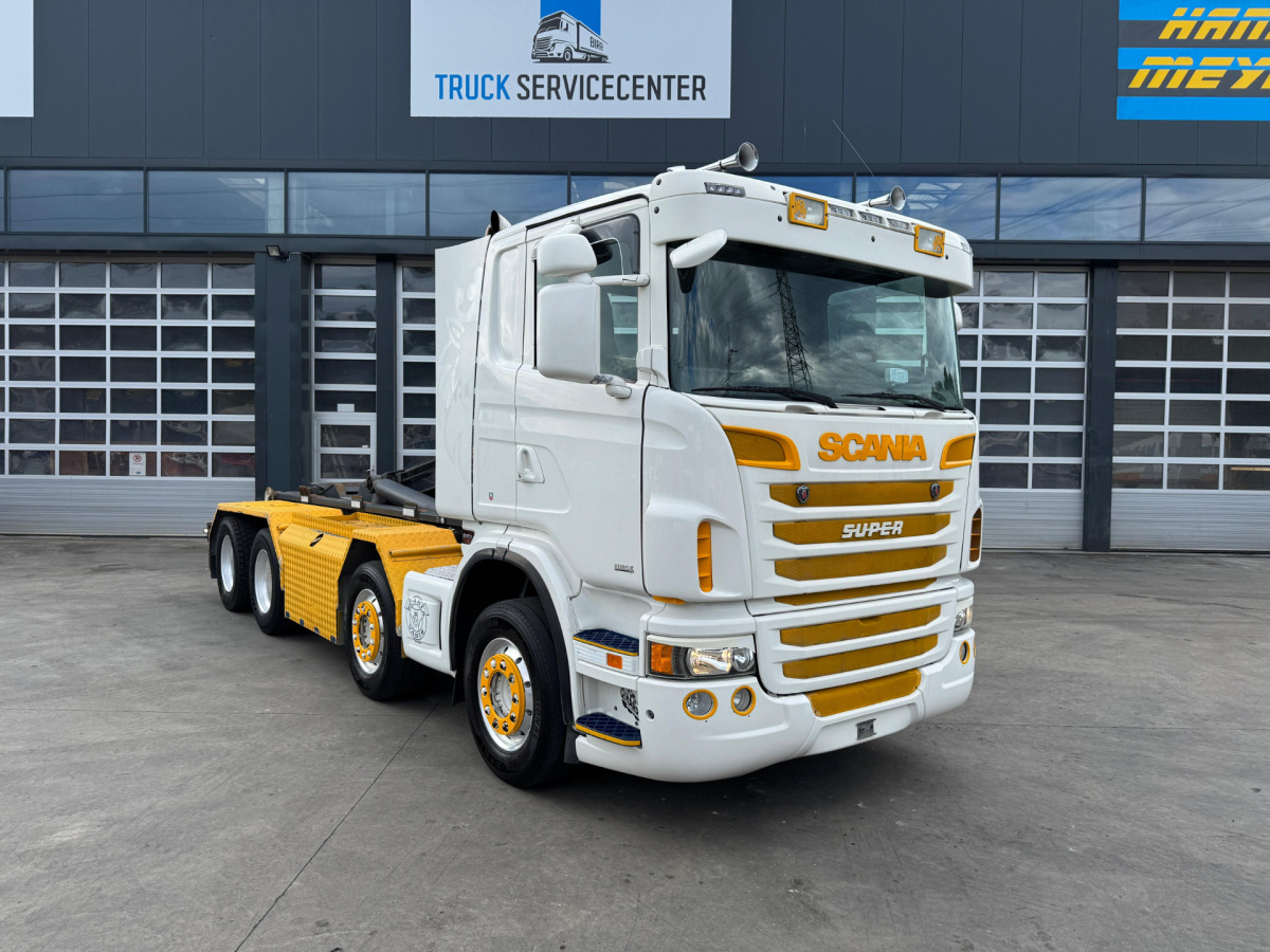 SCANIA G480 8x4 Sobag - Camion cu cârlig: Foto 3 SCANIA G480 8x4 Sobag - Camion cu cârlig: Foto 3