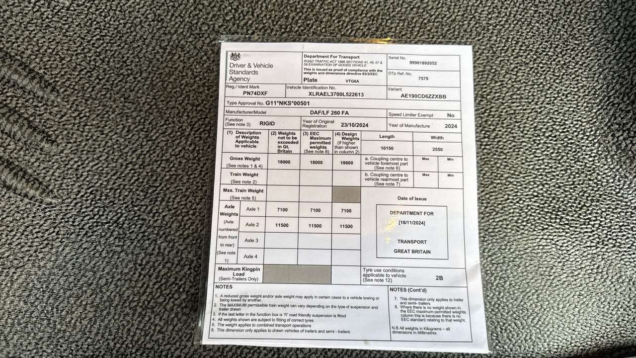 Camion furgon Daf LF 260: Foto 11 Camion furgon Daf LF 260: Foto 11