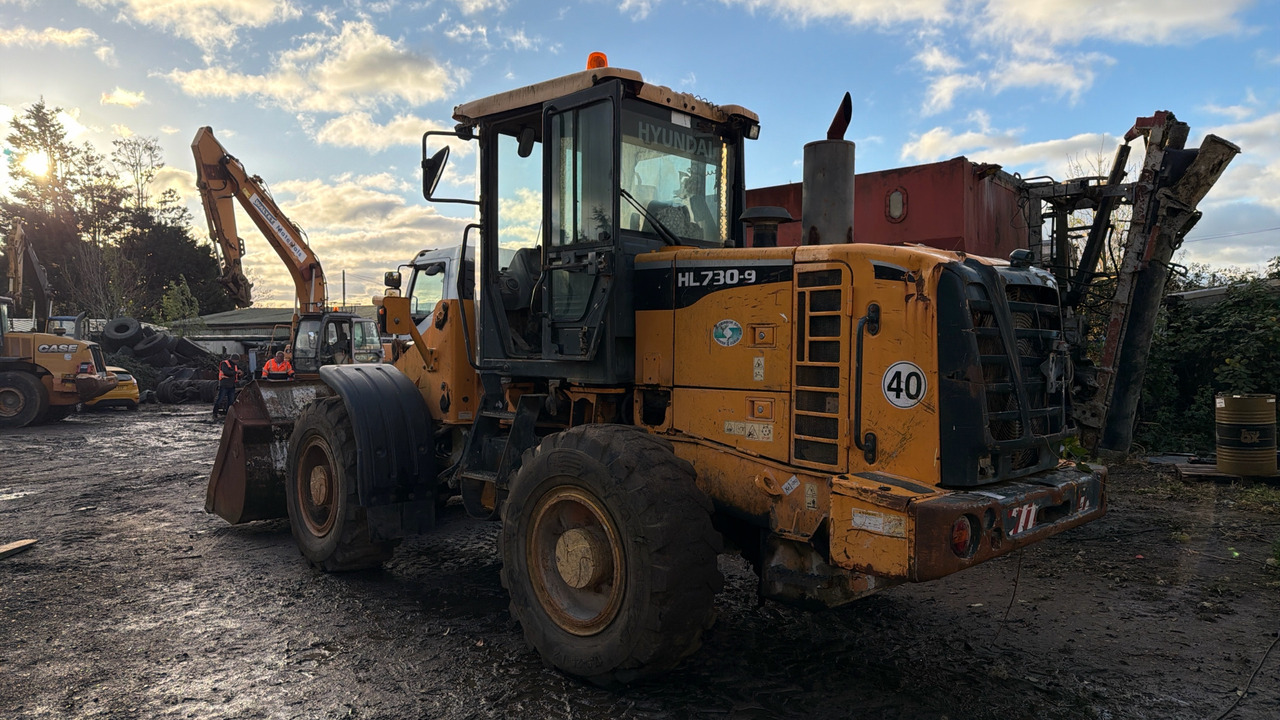 HYUNDAI HL73O-9 - Încărcător frontal pe pneuri: Foto 4 HYUNDAI HL73O-9 - Încărcător frontal pe pneuri: Foto 4