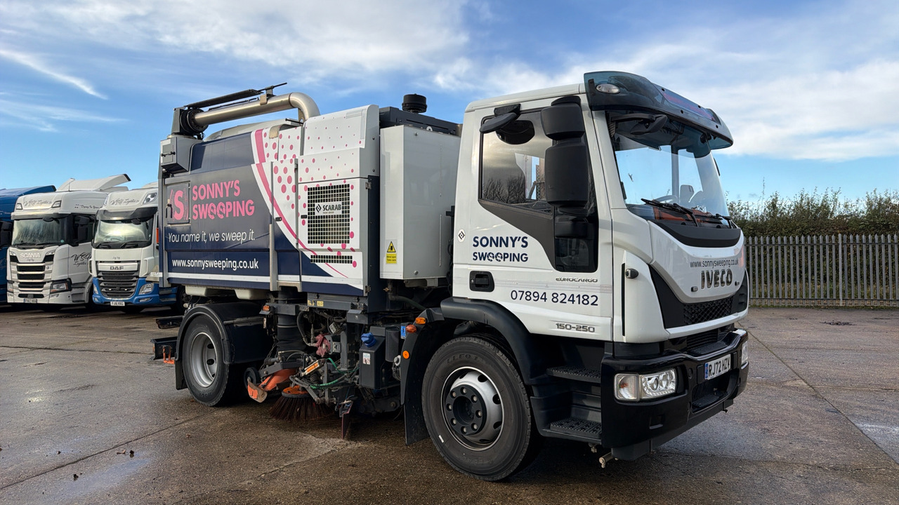 IVECO EUROCARGO 150-250 - Măturătoare stradală: Foto 1 IVECO EUROCARGO 150-250 - Măturătoare stradală: Foto 1