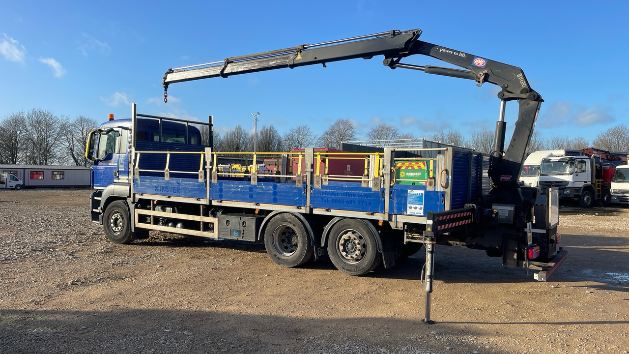 Man TGS 26.360 - Camion platformă, Camion cu macara: Foto 3 Man TGS 26.360 - Camion platformă, Camion cu macara: Foto 3