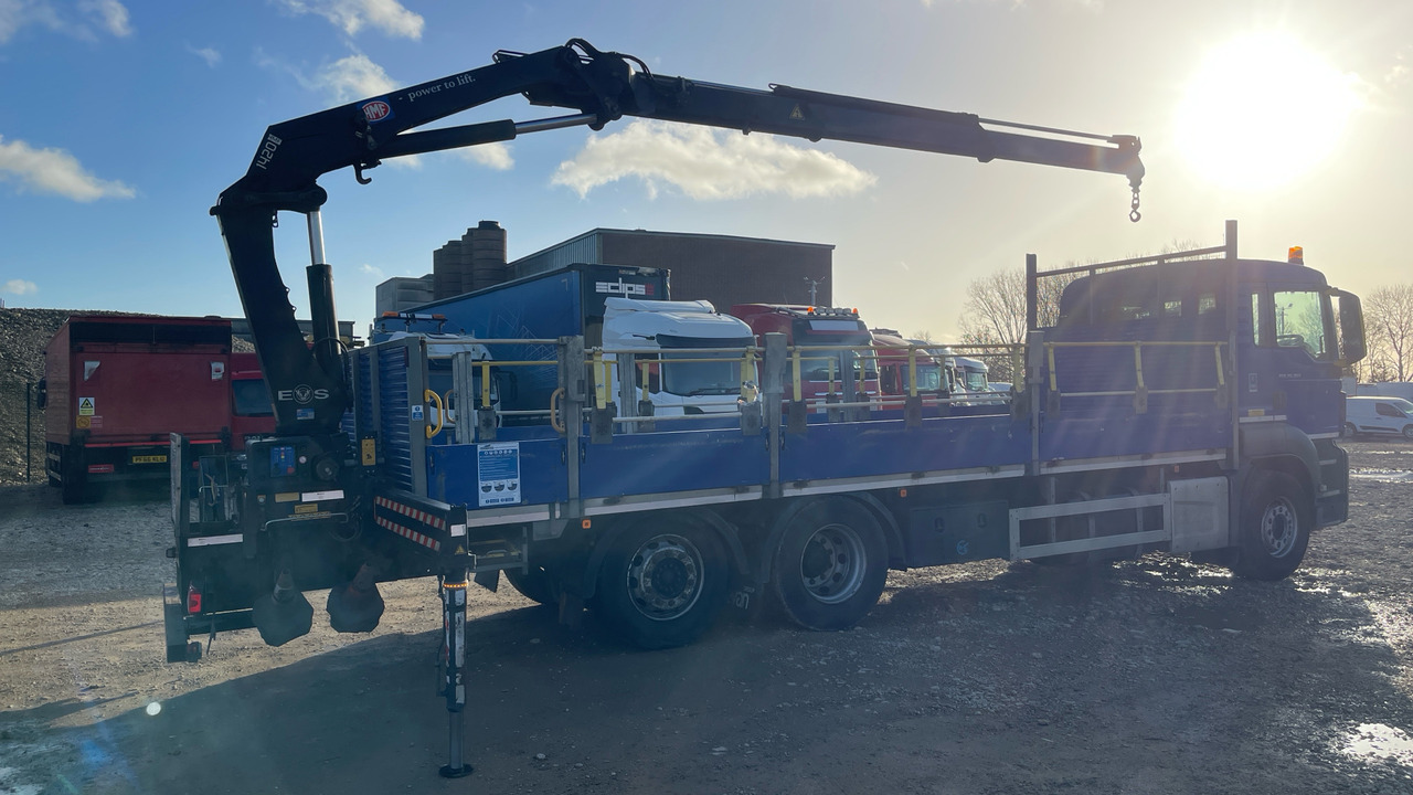 Man TGS 26.360 - Camion platformă, Camion cu macara: Foto 4 Man TGS 26.360 - Camion platformă, Camion cu macara: Foto 4