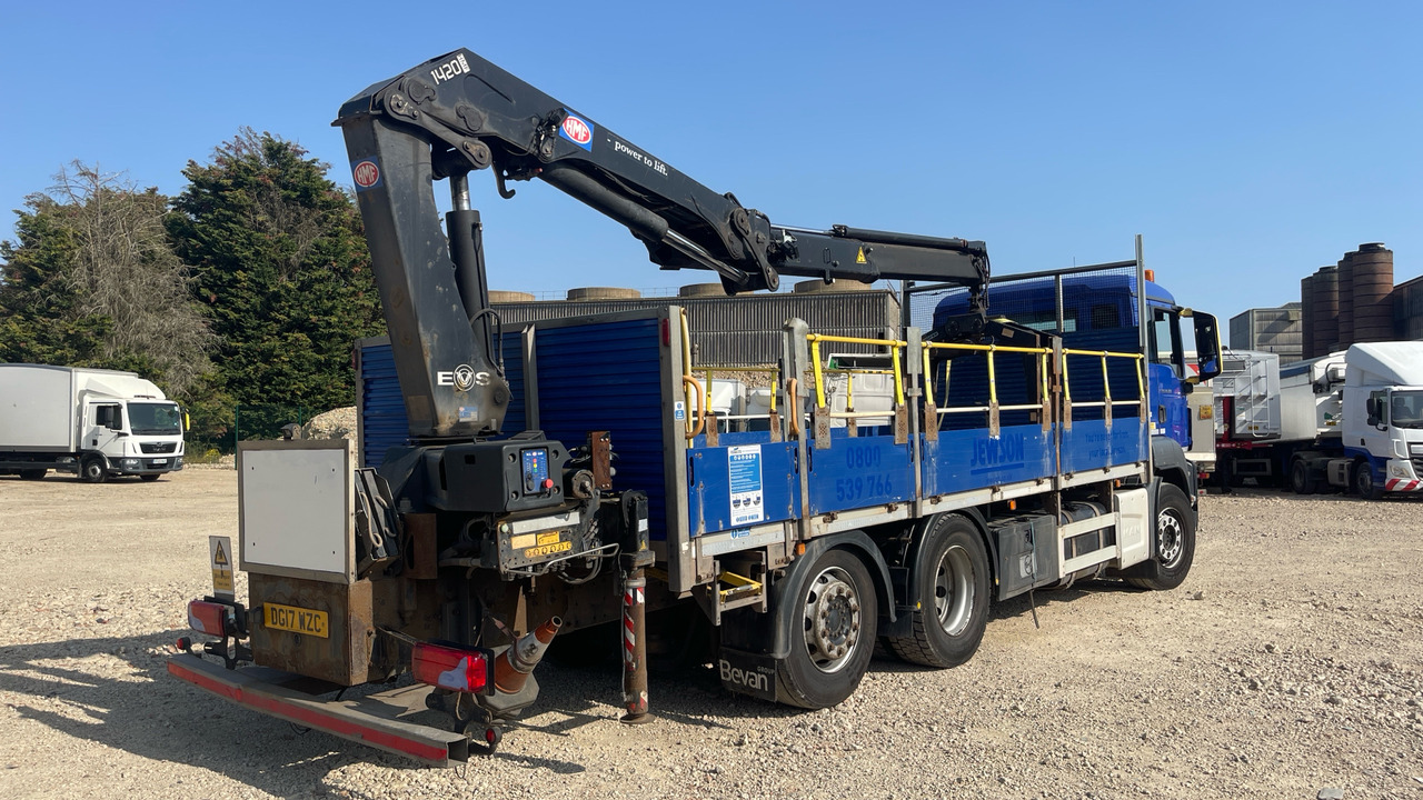 Man TGS 26.360 - Camion platformă, Camion cu macara: Foto 4 Man TGS 26.360 - Camion platformă, Camion cu macara: Foto 4