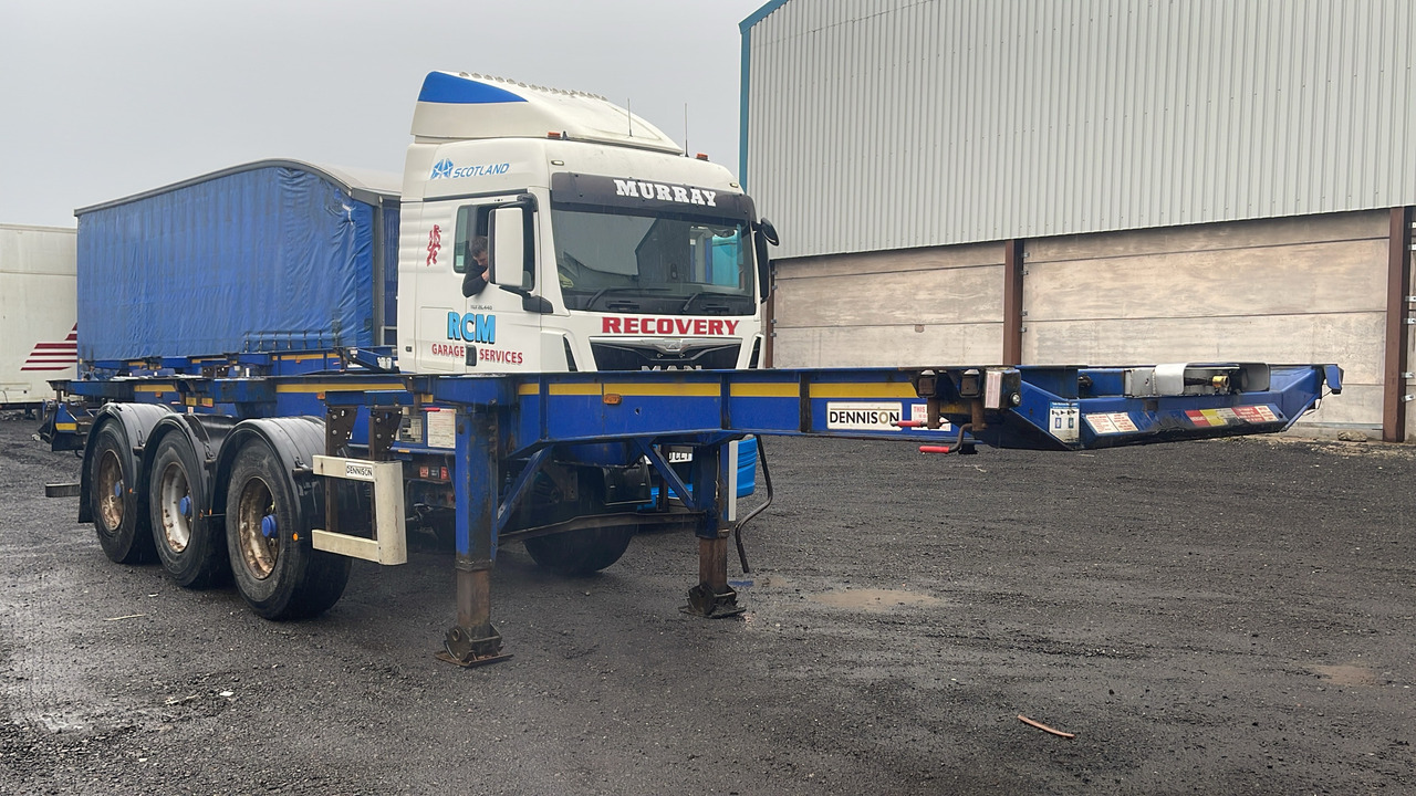 DENNISON SKELETAL SLIDING - Remorcă: Foto 1 DENNISON SKELETAL SLIDING - Remorcă: Foto 1