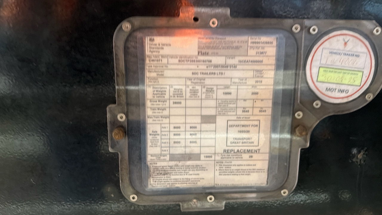 SDC TIPPER TASCC - Remorcă: Foto 3 SDC TIPPER TASCC - Remorcă: Foto 3