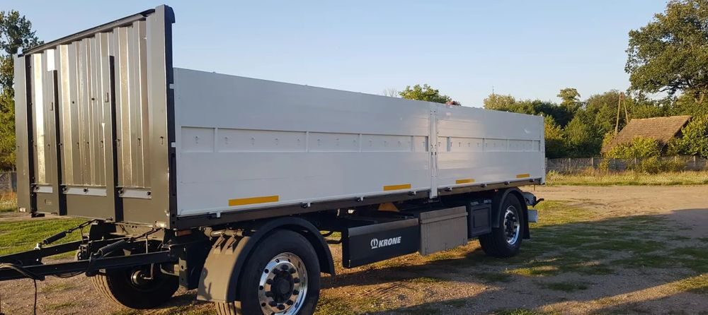 Krone Budowlana Skrzynia Odnowiona - Remorcă platformă: Foto 5 Krone Budowlana Skrzynia Odnowiona - Remorcă platformă: Foto 5