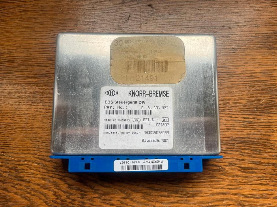 MAN KNORR BREMSE EBS Steuergerät 81.25808.7009 - Calculator de bord pentru Camion: Foto 1 MAN KNORR BREMSE EBS Steuergerät 81.25808.7009 - Calculator de bord pentru Camion: Foto 1