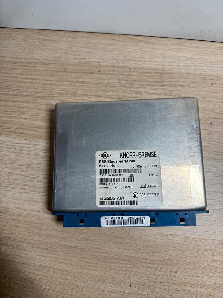 MAN KNORR-BREMSE EBS Steuergerät 81.25808-7064 - Calculator de bord pentru Camion: Foto 2 MAN KNORR-BREMSE EBS Steuergerät 81.25808-7064 - Calculator de bord pentru Camion: Foto 2