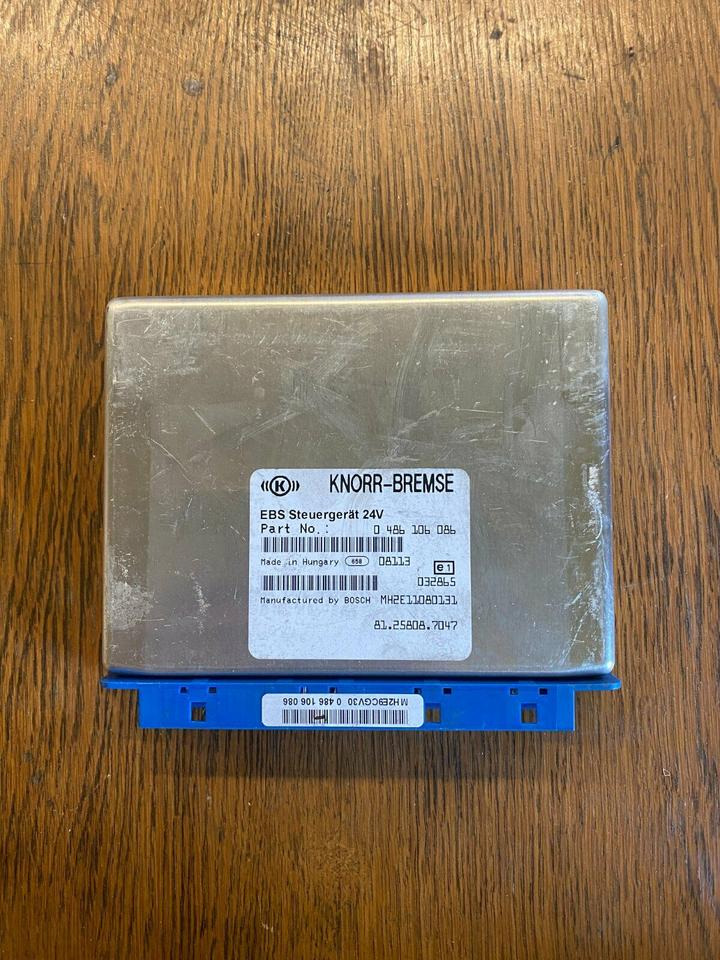 MAN Knorr-Bremse EBS Steuergerät 81258087047 - Calculator de bord pentru Camion: Foto 1 MAN Knorr-Bremse EBS Steuergerät 81258087047 - Calculator de bord pentru Camion: Foto 1