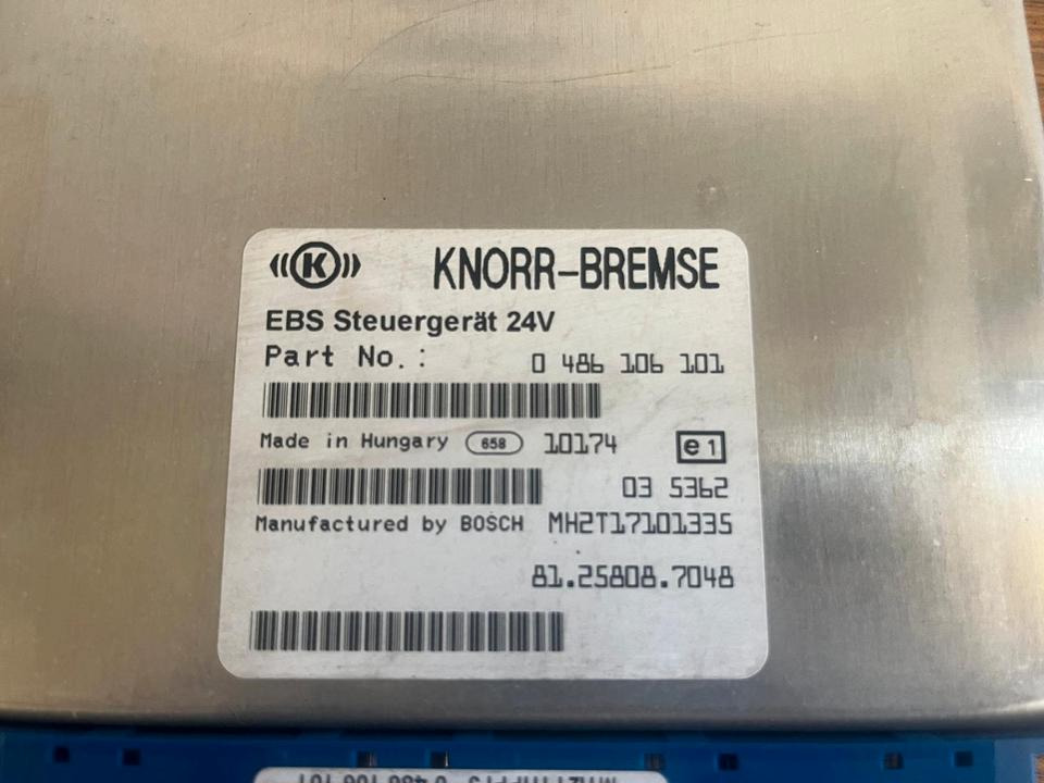MAN Knorr-bremse EBS Steuergerät 81.25808.7048 - Calculator de bord pentru Camion: Foto 3 MAN Knorr-bremse EBS Steuergerät 81.25808.7048 - Calculator de bord pentru Camion: Foto 3