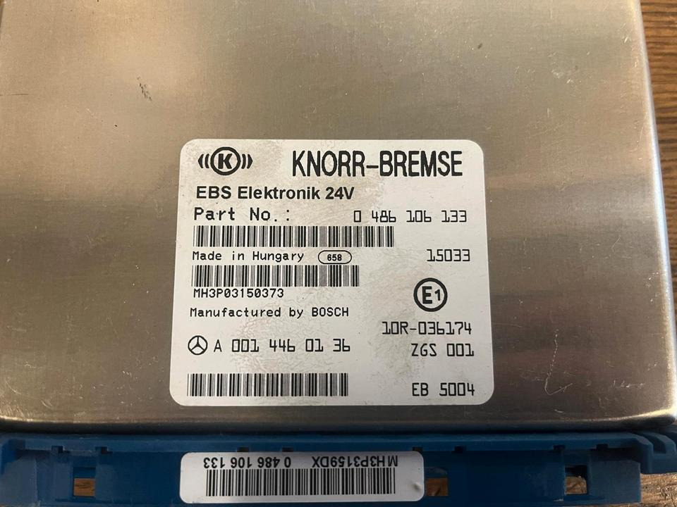 Mercedes Actros MP4 KNORR-BREMSE EBS Steuergerät A0014460136 - Calculator de bord pentru Camion: Foto 3 Mercedes Actros MP4 KNORR-BREMSE EBS Steuergerät A0014460136 - Calculator de bord pentru Camion: Foto 3