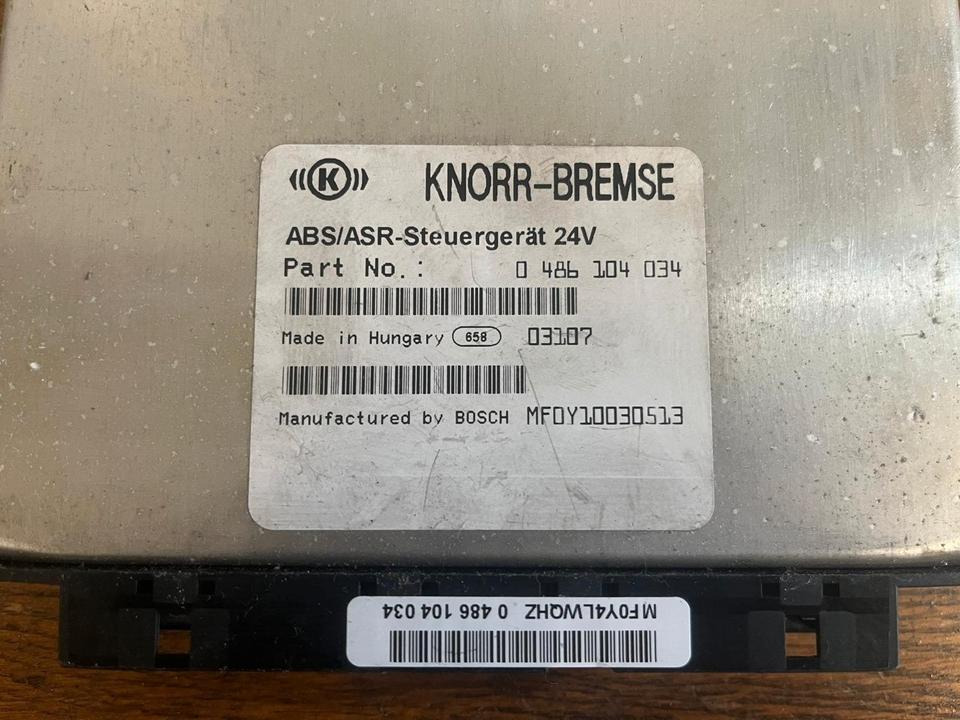 Mercedes-Benz Knorr-Bremse ABS/ASR Steuergerät 0486104034 - Calculator de bord pentru Camion: Foto 3 Mercedes-Benz Knorr-Bremse ABS/ASR Steuergerät 0486104034 - Calculator de bord pentru Camion: Foto 3