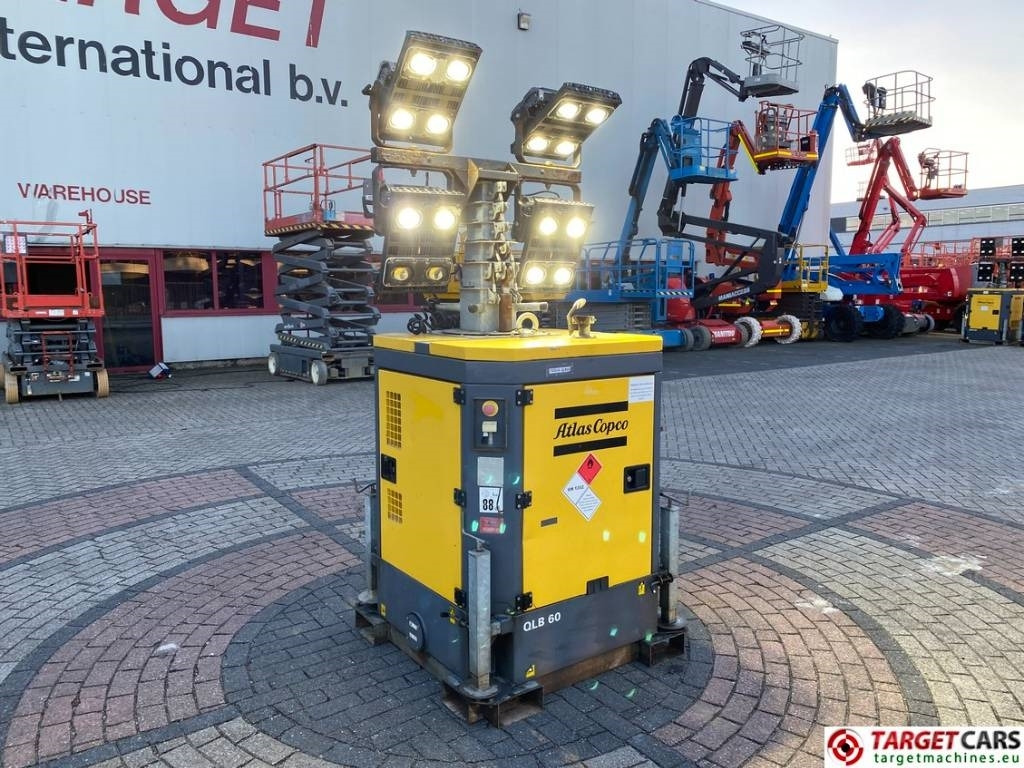 Atlas Copco QLB60 Tower Light 4x350W Led - Turnul de iluminat: Foto 1 Atlas Copco QLB60 Tower Light 4x350W Led - Turnul de iluminat: Foto 1