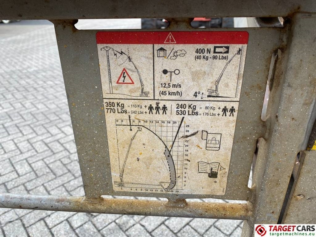 Nacela telescopica Manitou 280TJ Telescopic 4x4x4 Diesel Boom WorkLift 2775cm: Foto 42