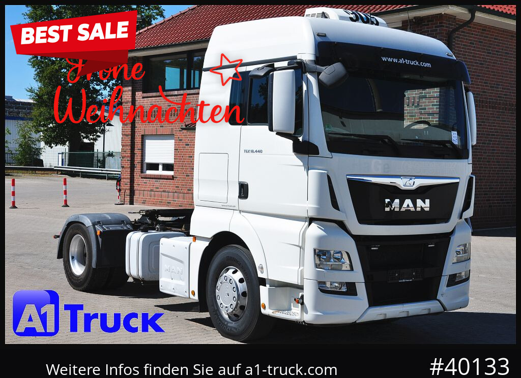 MAN TGX 18.440, Hydraulik, Intarder, Standklima, - Cap tractor: Foto 1 MAN TGX 18.440, Hydraulik, Intarder, Standklima, - Cap tractor: Foto 1