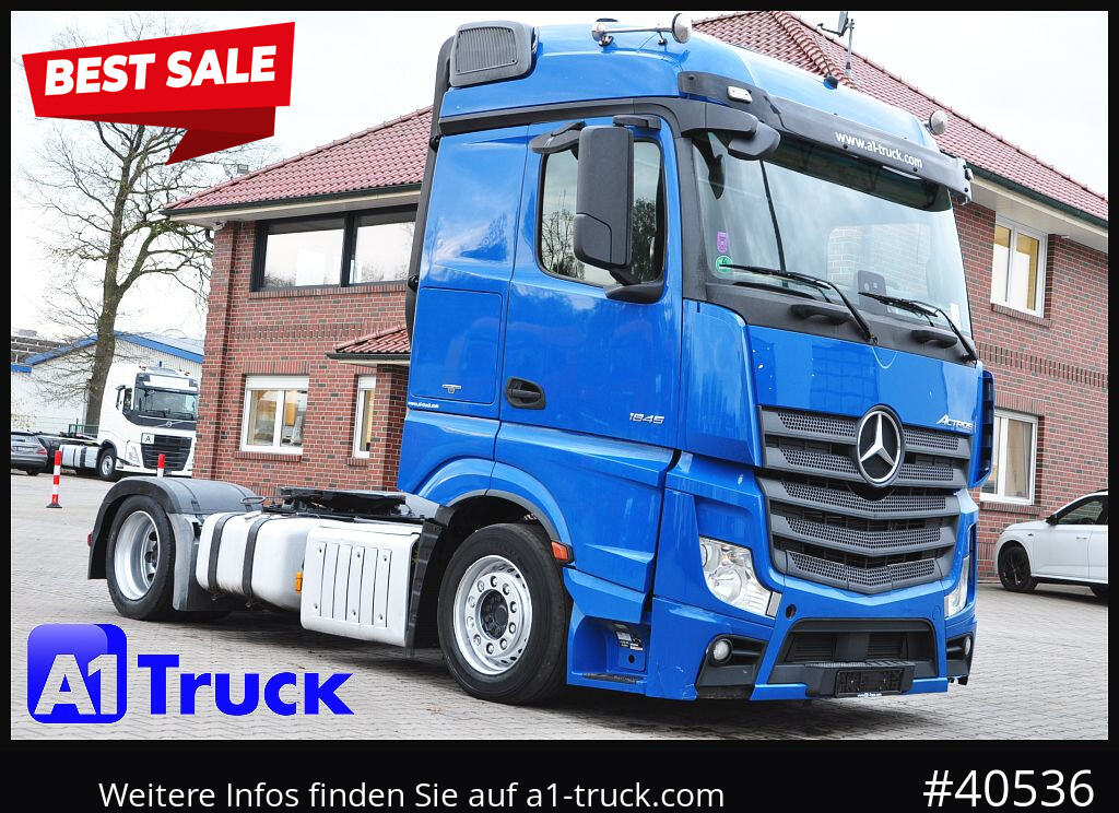 MERCEDES-BENZ Actros 1845, Lowliner, Retarder, - Cap tractor: Foto 1 MERCEDES-BENZ Actros 1845, Lowliner, Retarder, - Cap tractor: Foto 1