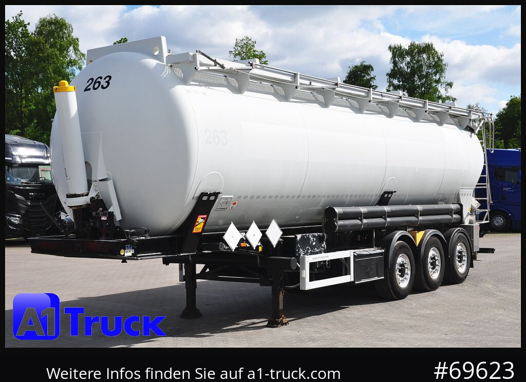 Semiremorcă siloz FELDBINDER KIP 52/7000/A/2, Kippsilo 52.3  ADR, 52m³, 52000 Liter: Foto 13