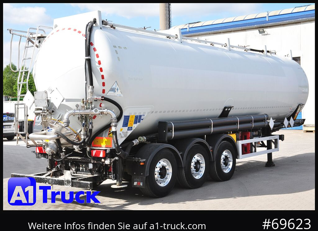 Semiremorcă siloz FELDBINDER KIP 52/7000/A/2, Kippsilo 52.3  ADR, 52m³, 52000 Liter: Foto 9