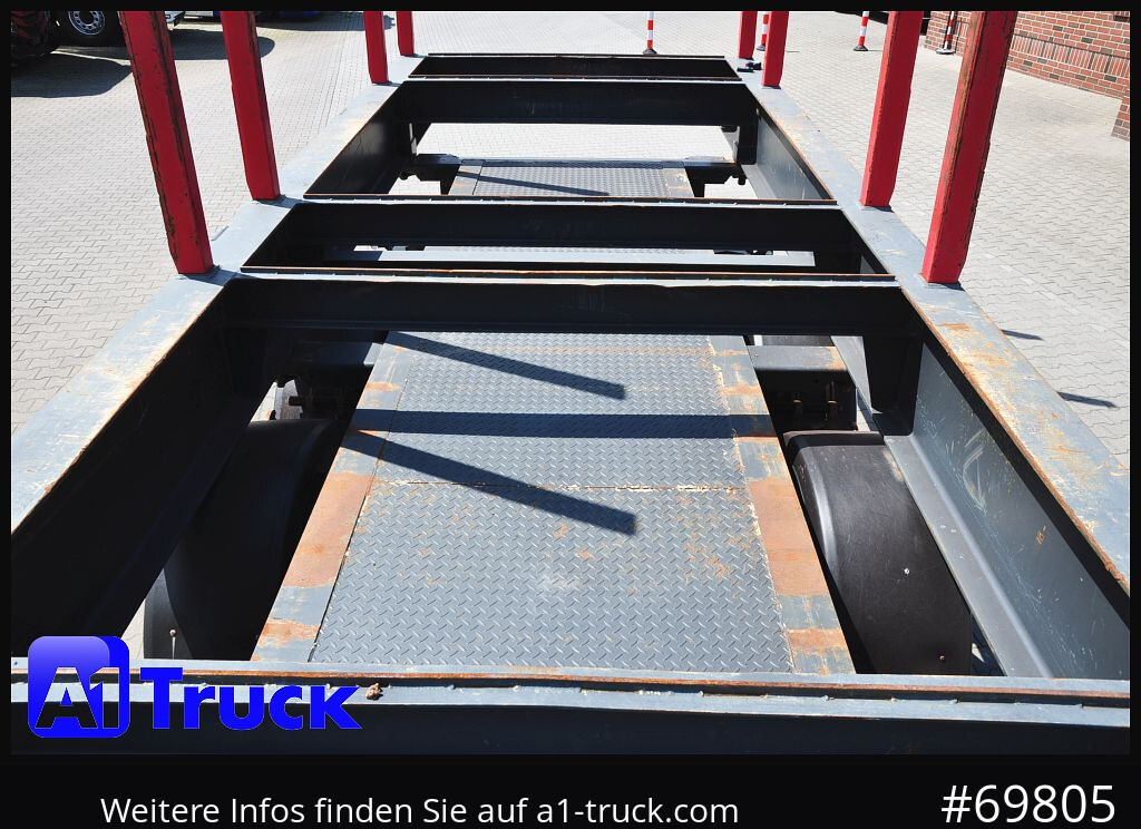 FLIEGL SDS01, Langholz, Containeraufbau, Liftachse, - Semiremorcă transport busteni: Foto 3 FLIEGL SDS01, Langholz, Containeraufbau, Liftachse, - Semiremorcă transport busteni: Foto 3