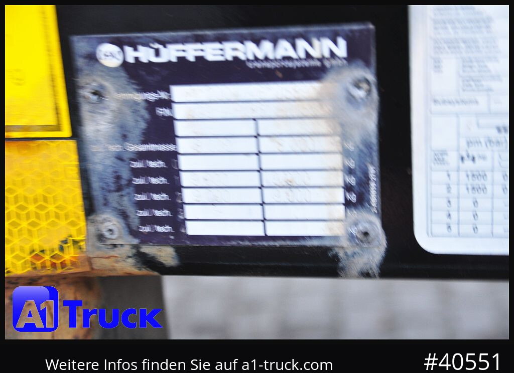 HUEFFERMANN HAR 1870, luft, Scheibenbremesen, - Remorcă abroll/ Skiploader: Foto 5 HUEFFERMANN HAR 1870, luft, Scheibenbremesen, - Remorcă abroll/ Skiploader: Foto 5