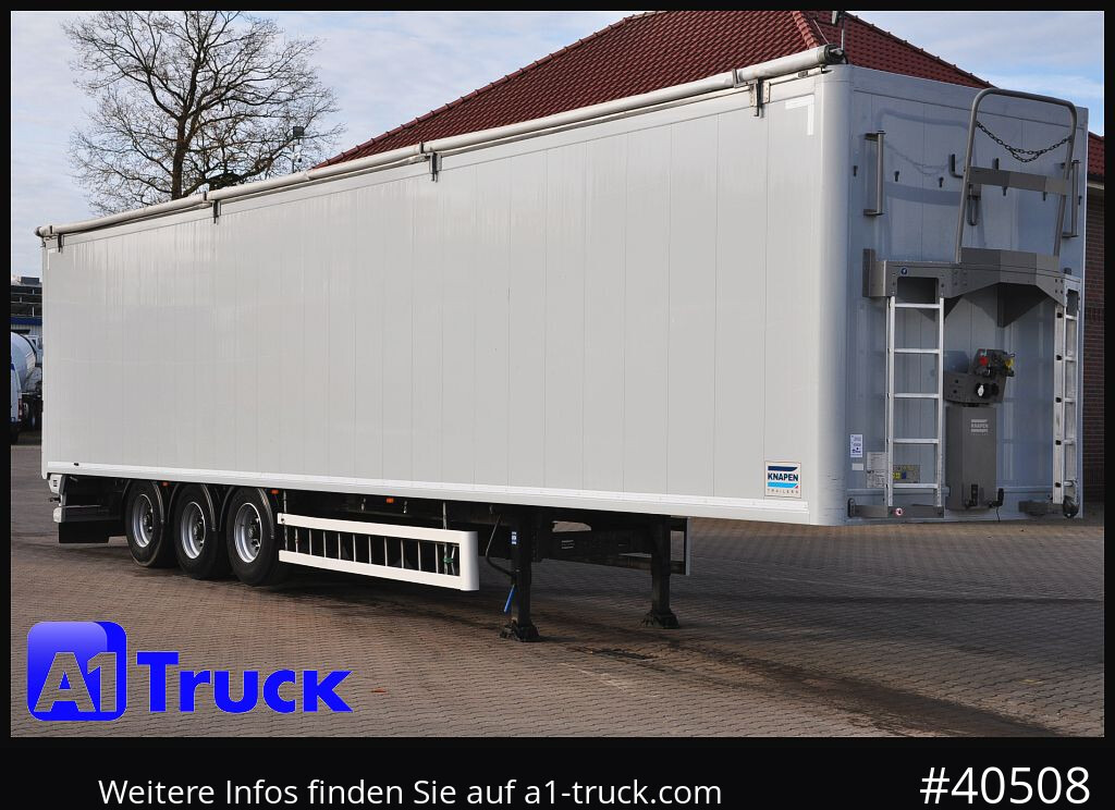 KNAPEN K100, Liftachse, Funk ca. 90m³ - Semiremorcă cu podea culisantă: Foto 1 KNAPEN K100, Liftachse, Funk ca. 90m³ - Semiremorcă cu podea culisantă: Foto 1