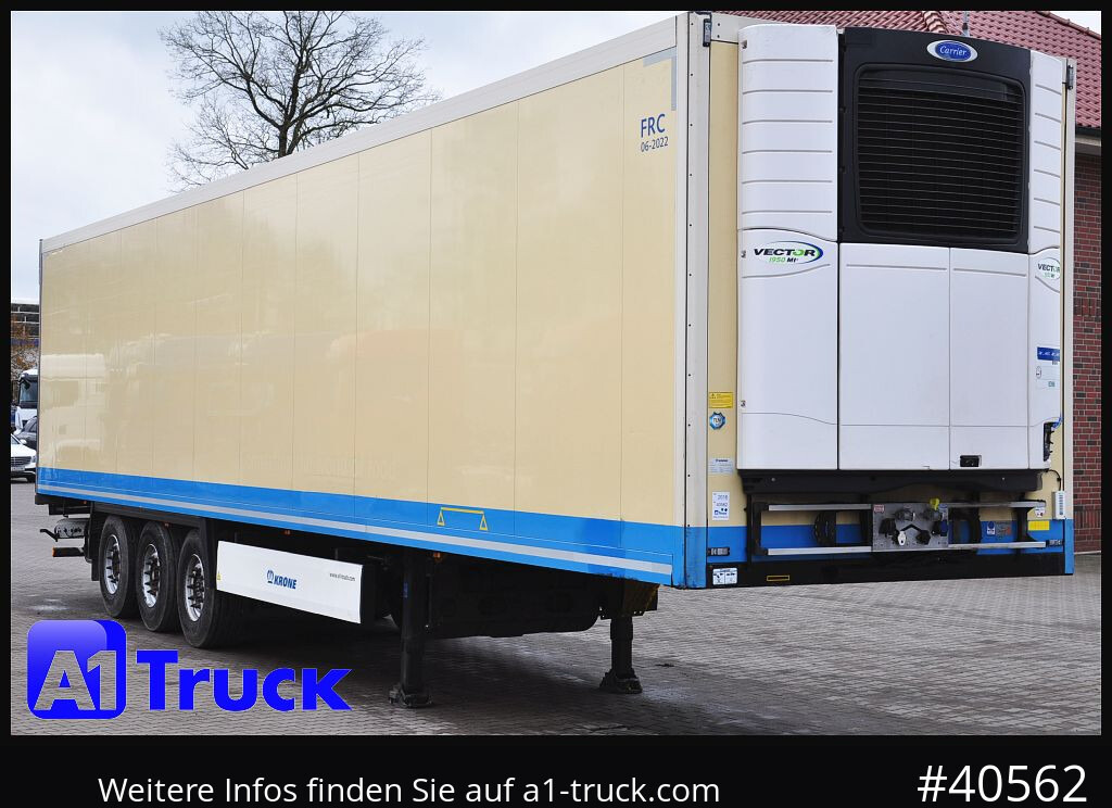 KRONE SDR 27 Carrier 1950 Mt. Doppelstock Lift,TÜV 07/2026 - Semiremorcă frigider: Foto 1 KRONE SDR 27 Carrier 1950 Mt. Doppelstock Lift,TÜV 07/2026 - Semiremorcă frigider: Foto 1