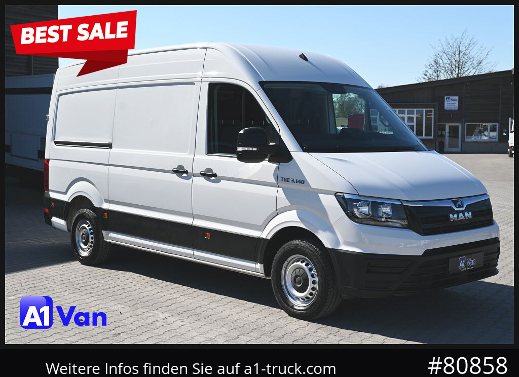 MAN TGE 3.140, Klima, Tachograph, AHK - Dubă: Foto 1 MAN TGE 3.140, Klima, Tachograph, AHK - Dubă: Foto 1