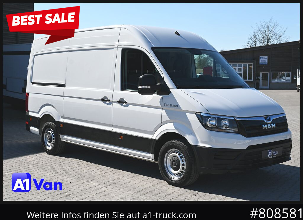 MAN TGE 3.140, Klima, Tachograph, AHK - Dubă: Foto 1 MAN TGE 3.140, Klima, Tachograph, AHK - Dubă: Foto 1