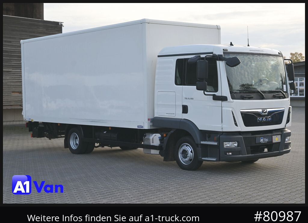 MAN TGL 8.190 4x2 L-Haus Schlafkabine - Autoutilitară box: Foto 1 MAN TGL 8.190 4x2 L-Haus Schlafkabine - Autoutilitară box: Foto 1
