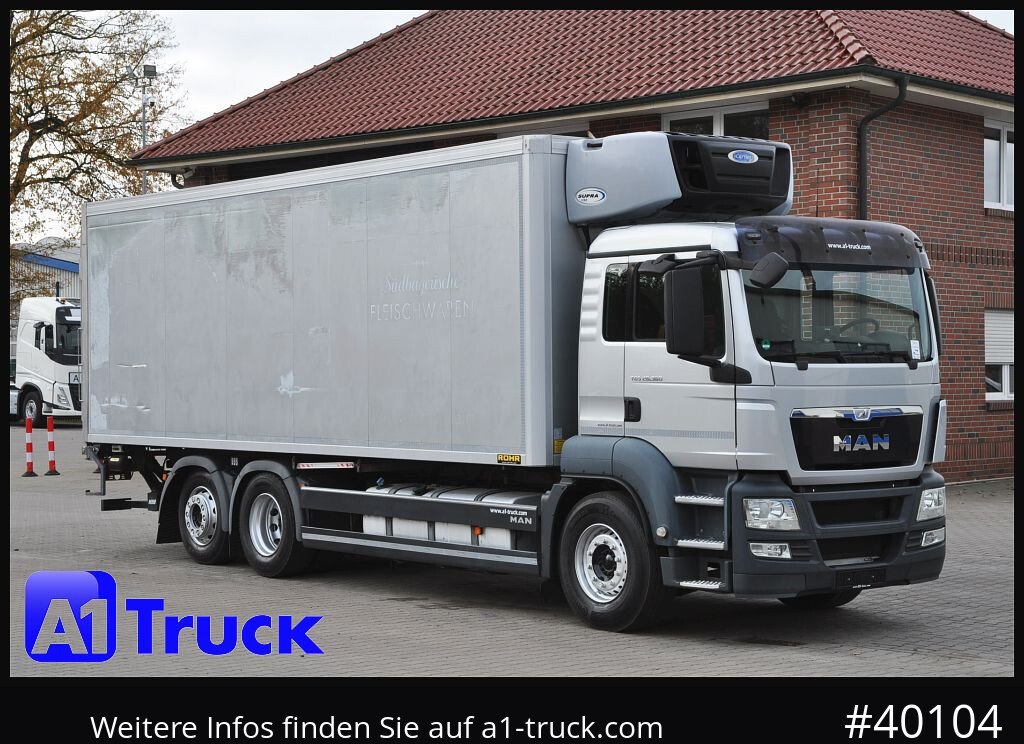 MAN TGS 26.360, Carrier 1150 Rolltor+ LBW, Liftachse, - Camion frigider: Foto 1 MAN TGS 26.360, Carrier 1150 Rolltor+ LBW, Liftachse, - Camion frigider: Foto 1